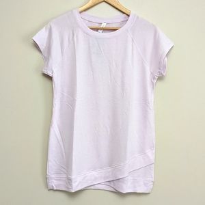 Ideology Soft Lavender Short Sleeve Tee